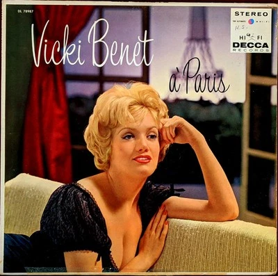 Vicki Benet - Vicki Benet À Paris (LP, Album) (Near Mint (NM or M-)) - Image 1 of 4