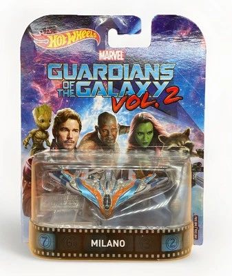 Hot Wheels Guardians of the Galaxy Milano | Marvel Vol.2 ретро 1:64 литая как новая на картонке - Изображение 1 из 4