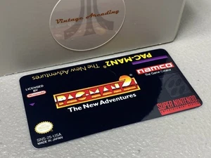 Pac-Man 2 The New Adventures (SNES) Ersatzspiel Etikett - Bild 1 von 1