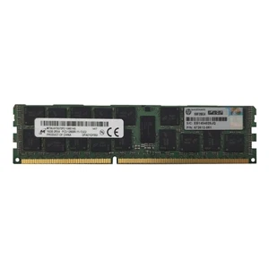 16GB 2RX4 PC3-12800R Micron MT36JSF2G72PZ-1G6E1HG HP:672612-081 Server RAM - Bild 1 von 3