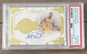 2023 Flawless Loyal Greats Magic Johnson Auto Gold 4/10 - Picture 1 of 2