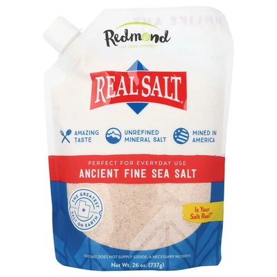 Real Salt®, antigua sal marina fina, 26 oz (737 g) Foto 1 de 2