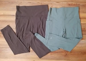 (2) Konvolut! Athleta Salutation Stash 7/8 Tight & Stash Cinch Capri Bundle M/T - Bild 1 von 13