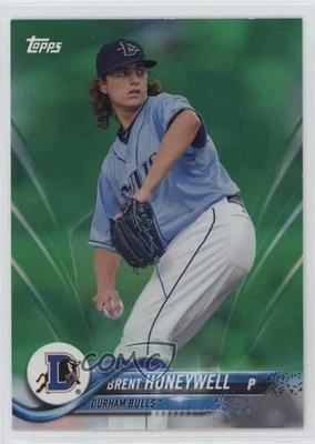 2018 Topps Pro Debut Green /99 Brent Honeywell #170 - Image 1 of 2