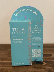 Crema hidratante de día y noche TULA Skincare 24-7 tamaño mini 0,5 oz / 14 g - Imagen 1 de 5