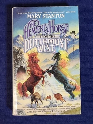 The Heavenly Horse from the Outermost West Mary Stanton 1st Printing Paperback  - Image 1 of 4