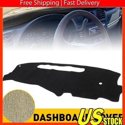 For Chevrolet 1998-2004 S10 Car Dashboard Carpet Pad Dash Cover Mat Non-Slip Foto 1 de 4