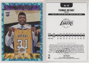 2017-18 Panini NBA Hoops Teal Explosion Thomas Bryant #113 Rookie RC