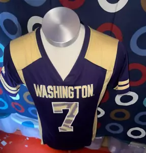 Washington Huskies #7 Nike Football Jersey shirt large - Picture 1 of 4