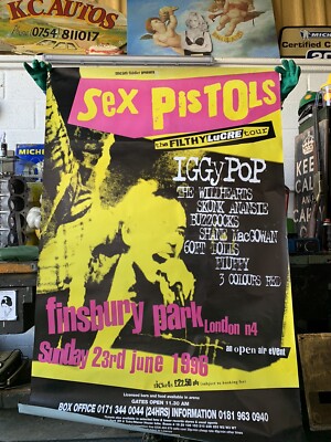 Original Poster Sex Pistols Memorabilia for sale | eBay UK