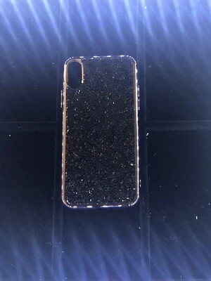 Cellairis Iphone X Skin Rock Midnight 黑色 — 第 1/4 张图片