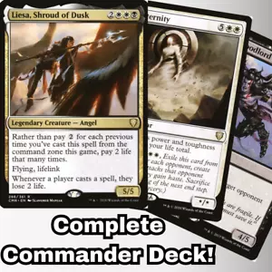 MTG Commander EDH Deck Liesa, Shroud of Dusk 100 Magic Cards Custom Deck - Picture 1 of 10