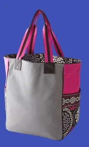 Vera Bradley Colorblock Tote - Canterberry Magenta NWOT - Picture 1 of 6