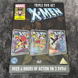 X-Men Triple DVD Set DVD Box Set - NEW Sealed Season 3 Vol 3/4 + Season 4 Vol 1 - Picture 1 of 3