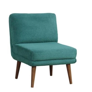 Lifestyle Solutions Accent Chairs Durable Microfiber Polyester Upholstered Green - Picture 1 of 4