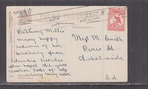 AUSTRALIA, 1913 Oliette ppc. Apple Tree, 1d. Kangaroo, Sydney to Adelaide. - Picture 1 of 1