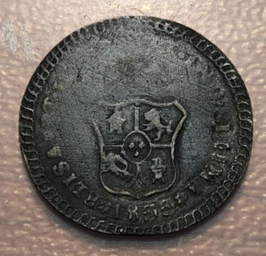 ESPAÑA JEREZ DE LA FRONTERA ISABEL II MEDALLA PROCLAMACION 1833 3g 24mm - Picture 1 of 2