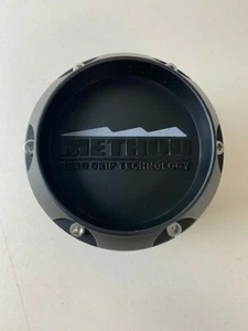 Method Race Wheels T610B140 ST1912-03  CP-T080B140 Matte Black Wheel Center Cap  - Picture 1 of 3