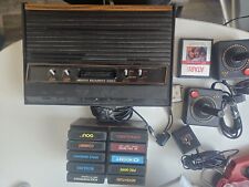 Atari 2600 4-Switch Woodgrain Bundle With GREAT Games COMPLETE 100% WORKING SET!