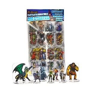 Arcknight Flat Plastic Miniatures: DM Starter Set; 167 Unique Classic and Ico... - Picture 1 of 9