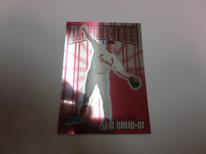 1999 Fleer Brilliants Illuminators J.D. Drew Card #3 of 15 I