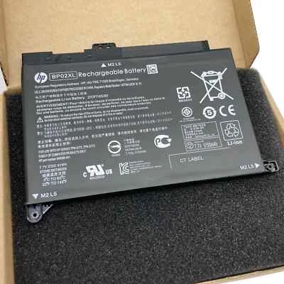 全新正品 BP02XL 电池 适用于惠普 Pavilion 15-AU010WM 15-AU123CL 15-AW053NR 美国 — 第 1/4 张图片