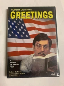 Greetings (1968, DVD) BRAND NEW - BRIAN DE PALMA - ROBERT DENIRO - Picture 1 of 2