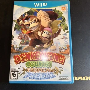 Donkey Kong Country Tropical Freeze Nintendo Wii U Complete Tested- Ships Free - Picture 1 of 4