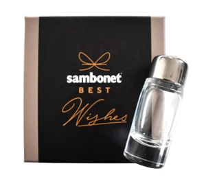 NEW SAMBONET CONTOUR Crystal/Stainless Steel SALT SHAKER - Picture 1 of 3