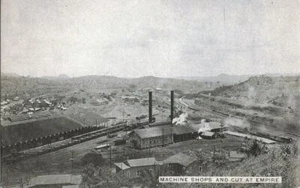 Postkarte CZ Maschinengeschäfte & Schnitt im Empire Panamakanal 1907-15 NrNEUWERTIG CL Chester - Bild 1 von 1