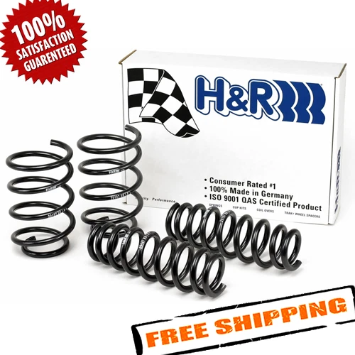 Muelles helicoidales descensores delanteros y traseros deportivos H&R 50494-3 para 09-10 BMW 328i xDrive Foto 1 de 1