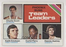 1975 Topps Team Leaders Charlie Scott Keith Erickson Curtis Perry Dennis Awtrey