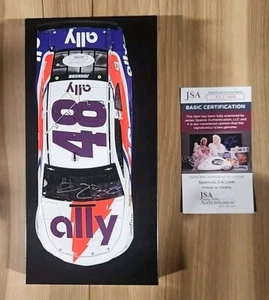 JIMMIE JOHNSON 2019 ZL1 ELITE 1/48 SIGNED AUTOGRAPHED COA JSA DIECAST /24 NASCAR - Picture 1 of 4