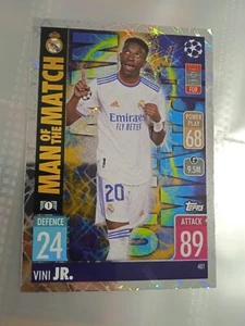 Vini Jr Man Of The  Match. Match Atack 2021/2022 - Zdjęcie 1 z 2