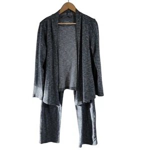 Soma Live Lounge Wear luxuriös weiches Pyjama Set grau Gr. L kuschelige Loungewear - Bild 1 von 11