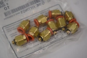 10 x SMC KQ2H07-32A, Stecker Push to Connect Fittings mit Dichtung Dichtung, KQ Serie - Bild 1 von 2