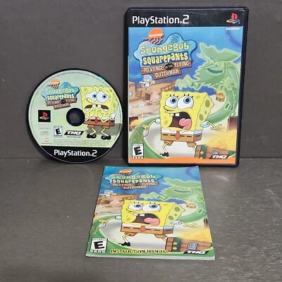 SpongeBob Revenge of the Flying Dutchman PlayStation 2 PS2 Complete - Image 1 of 4