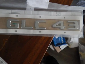 Brand New Genuine Mercedes AMG GLC 43 Badge A2538174800 - Picture 1 of 2