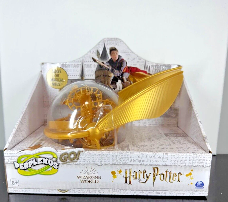 Гарри Поттер Perplexus Золотой Стукач 3D лабиринт головоломка волшебный мир игрушка - Изображение 1 из 4