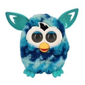 Hasbro Furby Boom Aqua Blue Waves 2012 Tested - Picture 1 of 12