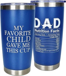 KYR Fathers Day Gift From Daughter, Son, Birthday Gifts for Dad, 20 Oz Tumbler C - Picture 1 of 7