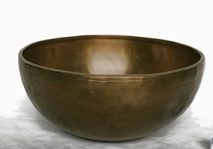 Cuenco de sonido Tíbet tono planetario Marte chakra sacro muestra de sonido 1625 g M80-391-KK - Imagen 1 de 1