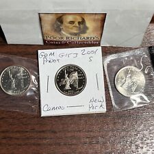 2001 PD&S Mint & Proof New York State Qtr Set. BU. Free Shipping! G153