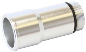 Aeroflow AF64-2080S 1.5" Radiator Hose Adapter Silver Short 2.75" Length Cvr - Picture 1 of 4