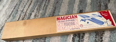 Vintage Midwest Products Magician Full Stunt Pattern Model Ma-235 Used Read - Image 1 of 4