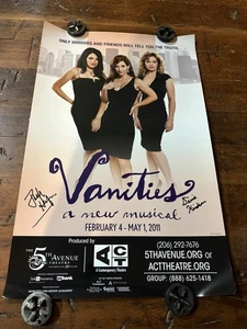 signiertes Vanities a New Musical theatre, Seattle, WA Poster, 2011, 22x14 - Bild 1 von 5