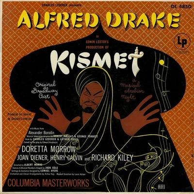 Alfred Drake & The Kismet Original Broadway Cast, Kismet, (LP, RP), VG, 37713346 - Image 1 of 4