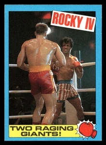 1985 Topps Two Raging Giants! #46 Rocky IV - Picture 1 of 2