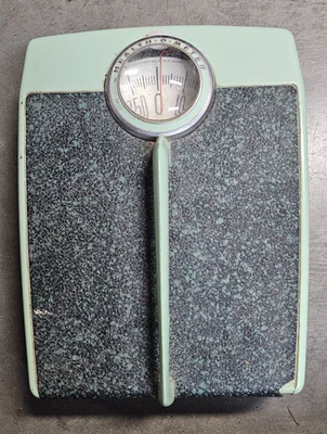 Health-O-Meter Verde MCM Retro Hermoso Baño De Colección Coleccionable Foto 1 de 4