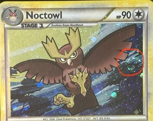 Noctowl HGSS06 Promo Cosmos Holo HeartGold & SoulSilver con Galaxy Swirl TCG - Foto 1 di 3